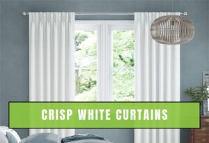 Crisp White Curtains