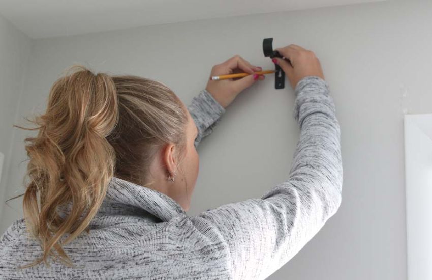 Install Curtain Brackets