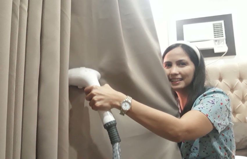Unpack & Iron Your Blackout Curtains
