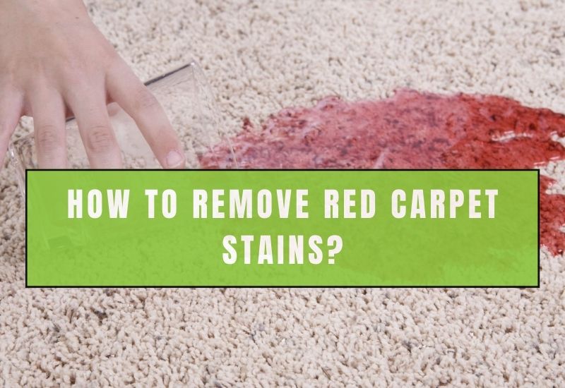 How To Remove Red Carpet Stains