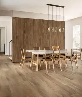 Laminate flooring in a contemporary kitchen