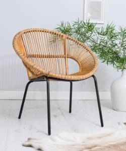 Handcrafted wooden chair with intricate detailing
