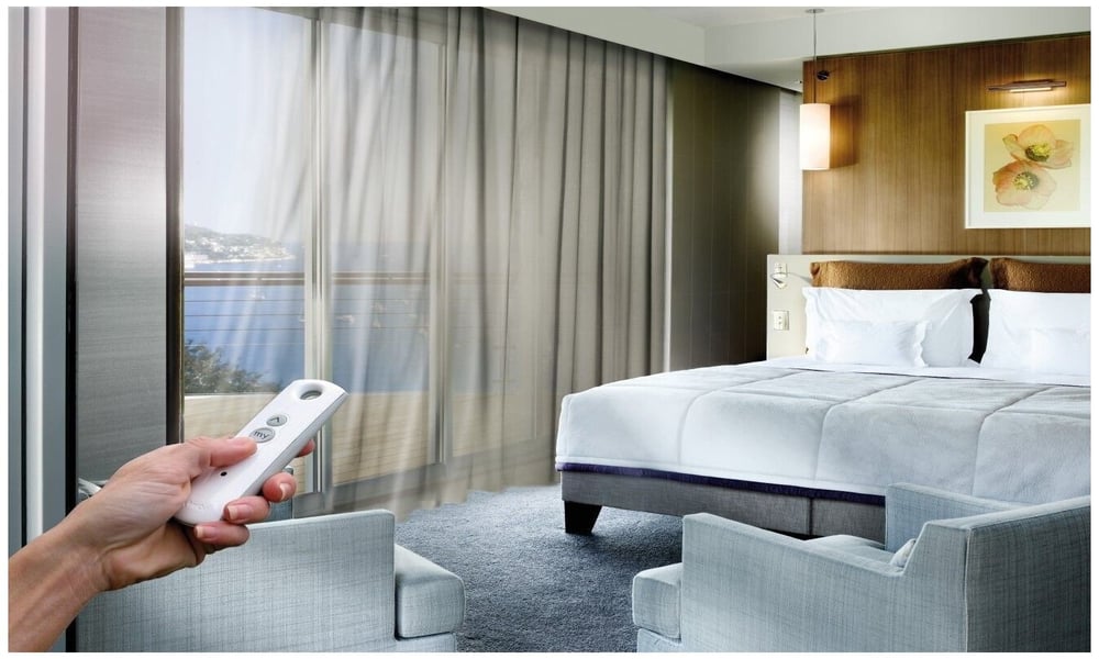 Motorized Curtains in Dubai