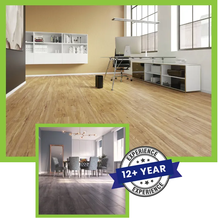 Waterproof Wooden Vinyl Flooring Dubai