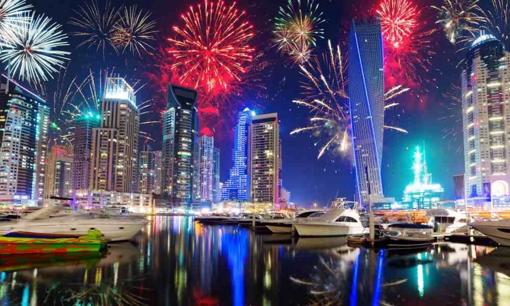 New Year’s Evening In Dubai