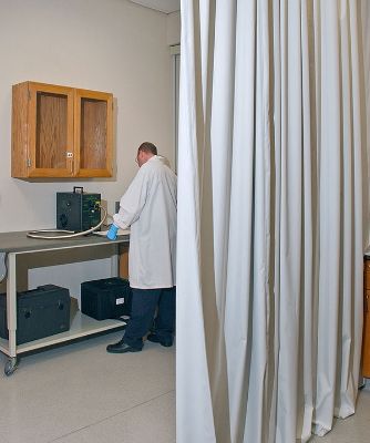 Laboratories curtains