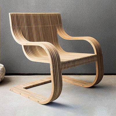 Trendy Design Pure Wooden Dining Chair