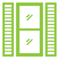 Wood Panel Shutters