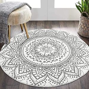 Mandala Grey Rugs