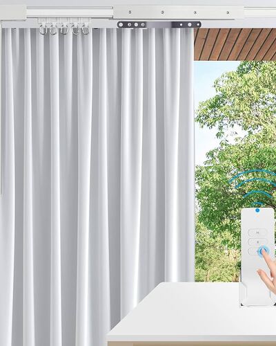 Remote Operated Curtains For Window