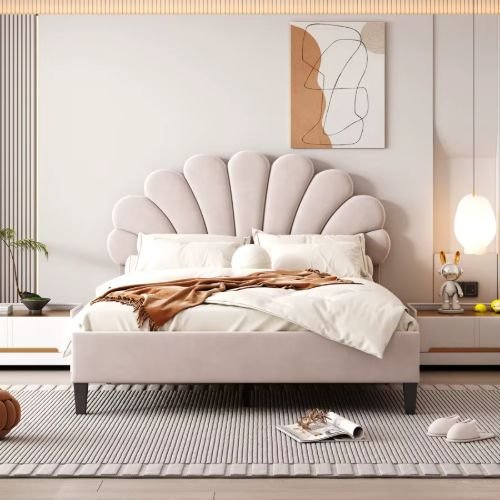 New Upholstered Bed By Baniyas Furniture